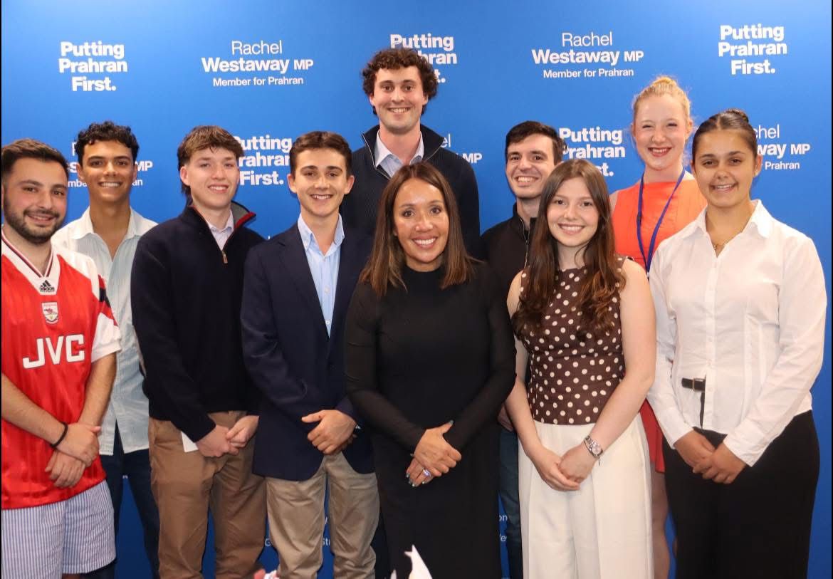Stonnington Branch members with Rachel Westaway MP